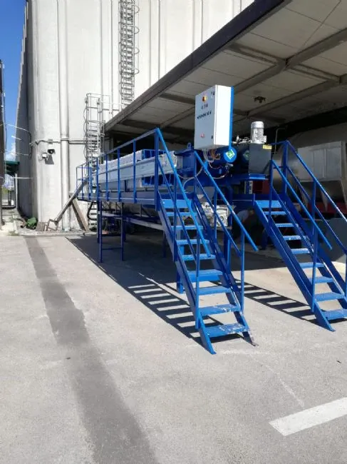 VERLICCHI SRL install in a Campania's winery a VR VA 800x800 filter-press for the lees filttration