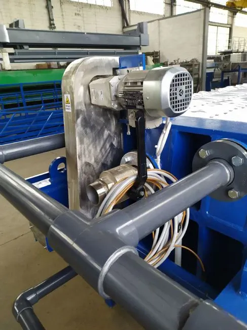 VERLICCHI SRL install in a Campania's winery a VR VA 800x800 filter-press for the lees filttration