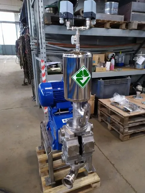 VERLICCHI SRL installs a 1000x1000 filter-press in a vinegar factory to Modena