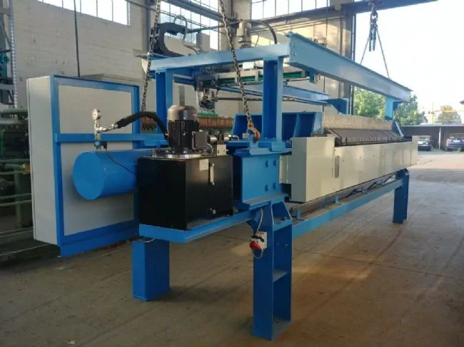 VERLICCHI S.R.L. is very proud to provides a filter-press VR VA 1000x1000 with 60 plates installed to a great greek waste water treatment company.