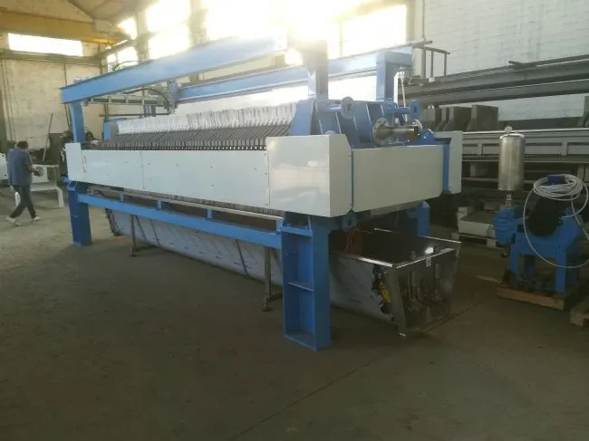 VERLICCHI S.R.L. is very proud to provides a filter-press VR VA 1000x1000 with 60 plates installed to a great greek waste water treatment company.