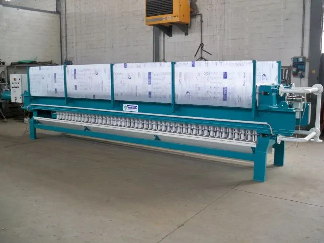 VERLICCHI S.R.L. provides a filter-press VR VI 800x800 to a Greek company.