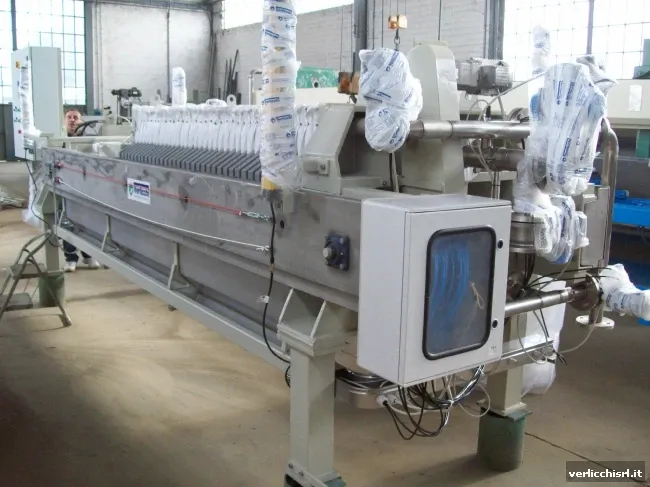 VERLICCHI S.R.L suministra unn filtro-prensa VR VA 800x800