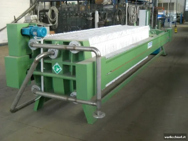 VERLICCHI S.R.L. ofera o filtru-presa 800x800 la Nou Zelanda