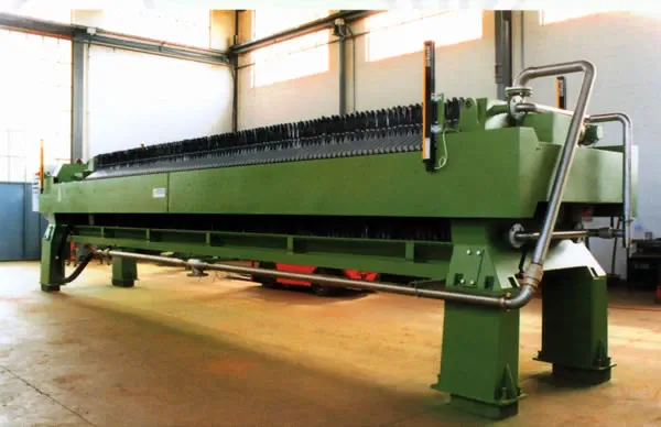 Filter press VRVA 1000x1000