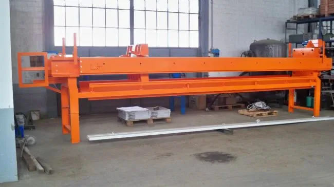 N.02 filter-press DM AUTOMAT 800x800 with 70 plates installed.